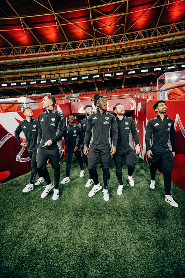 Sidemen Charity match is taking place at Wembley Stadium.