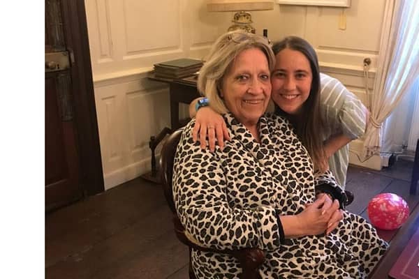 Jade and her grandmother, Sheila