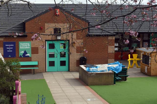 Greenmount Primary School, located on Lodge Lane, Beeston, was rated as having Outstanding features.
