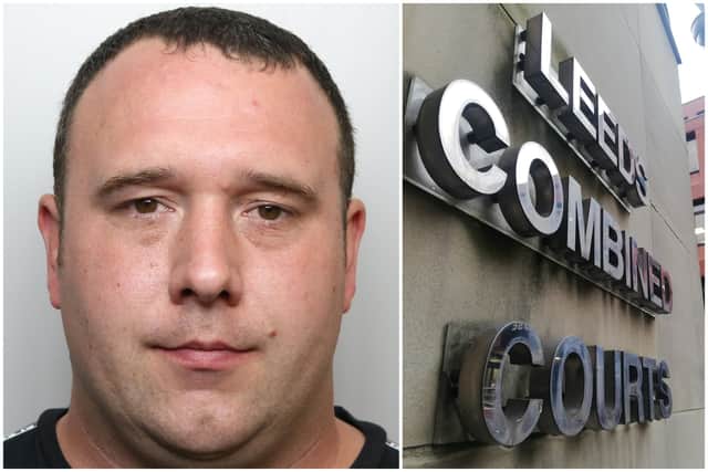 Cross (pictured) wa sjailed for nine years at Leeds Crown Court.