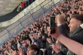 Leeds United hero Stuart Dallas was in Turkey to watch Rangers beat Fenerbahçe in the Europa League. Pic x/derekclarksport