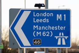 The M62 motorway will be closed westbound, between junction 29 (Lofthouse) and junction 28 (Tingley).