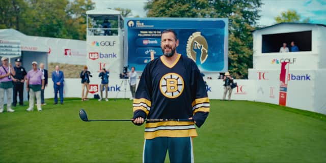 Adam Sandler as Happy Gilmore in Happy Gilmore 2
