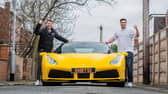 Soroush Shemshadi, a trained lifeguard from Leeds, was left speechless after netting a Ferrari 488.