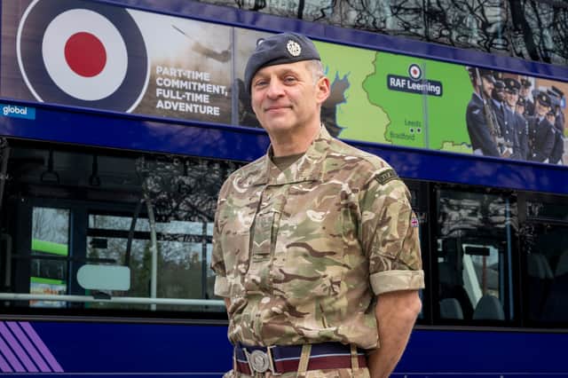 Lance Corporal Vinand, a Reserve with the RAF Regiment at 609 Squadron