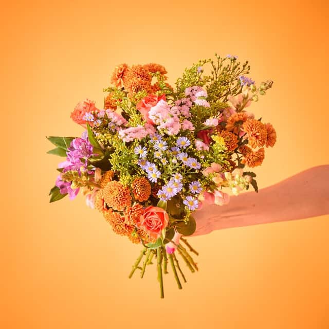 A fortunate 21 per cent receive flowers as a gift from friends and family every few months