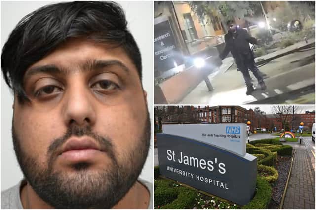 Farooq was jailed today on terrorism offences after he planned to detonate a bomb at St James's Hospital in Leeds.