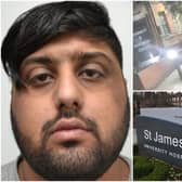 Farooq was jailed today on terrorism offences after he planned to detonate a bomb at St James's Hospital in Leeds.