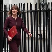 Britain's Chancellor of the Exchequer, Rachel Reeves, leaves 11, Downing Street to deliver her Spring Statement to Parliament on March 26, 2025 (Photo: Carl Court/Getty Images)