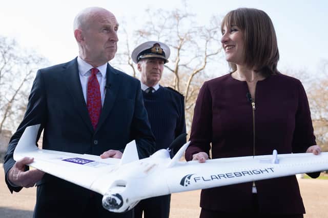 Chancellor of the Exchequer John Healey with his predecessor Rachel Reeves in 2025. Picture: Stefan Rousseau/PA Wire