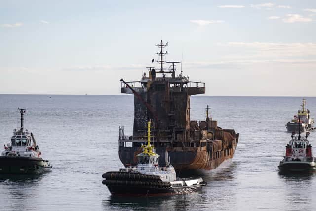 Rescuers saved 36 people from both ships, with one sailor from the Solong – named as Filipino national Mark Angelo Pernia, 38 – missing presumed dead