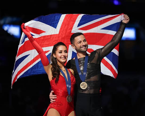 Ice dance sensation Lilah Fear and Lewis Gibson are skating straight into British hearts - hoping to become the next Torvill and Dean.