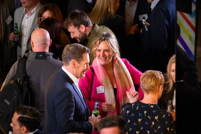 Celebrating at the 15th annual Ward Hadaway Yorkshire Fastest 50 Awards, in partnership with The Yorkshire Post