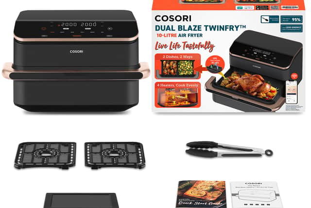 It comes with everything you need to start cooking, and the quick-start guide gives you some basic cooking times and temperatures