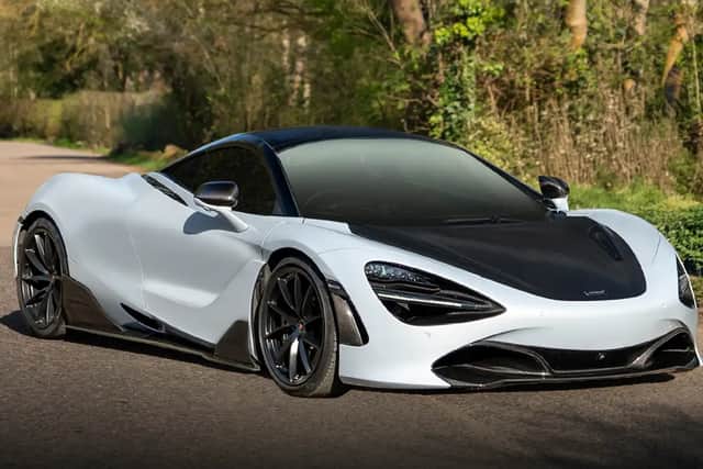 The McLaren 720s can sprint to 60mph in less than three seconds