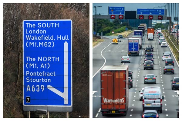 The M1 and M62 have both been named among the UKs worst motorways.