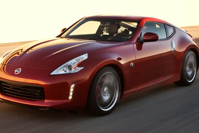 The Nissan 370z is also among the cars you could drive for £16