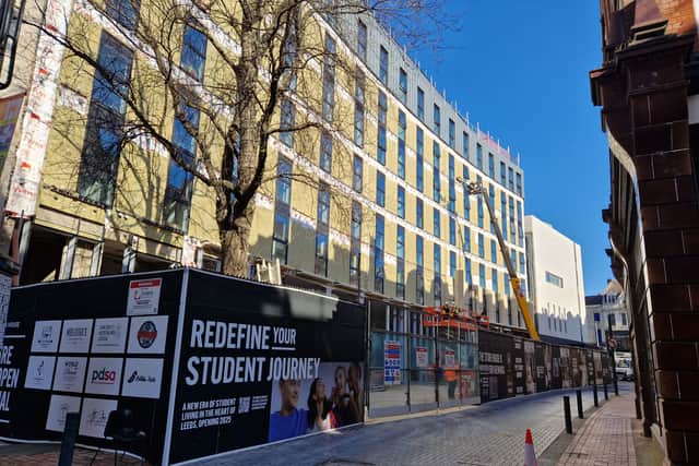 Businesses say that the development of The Store House on Central Road in Leeds has 'ruined' trade over the last two years.