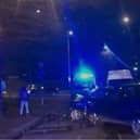 Head-on collision in High Wycombe.