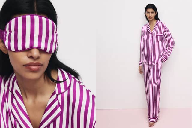 The Striped Pyjama Set £55