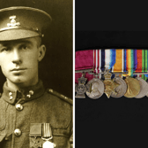 The medals of a Portsmouth soldier honoured for his heroics in the First World War are going up for sale in Southsea, including a Victoria Cross.
