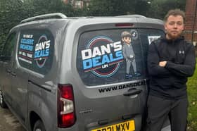 Dan Hibbert, 25, quit his £40k-a-year job in engineering to buy a van and go full-time with Dan's Deals.