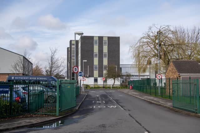 Simon Wood, a former teacher at Wetherby High School, has been banned from the profession after being convicted of making indecent photographs of children.