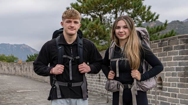 Fin and Sioned - Race Across the World 5