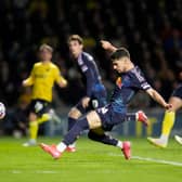 ON A PLATE: For Leeds United star Manor Solomon after another Jayden Bogle assist.