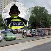 Police are investigating after a bus driver was assaulted outside St James's Hospital.