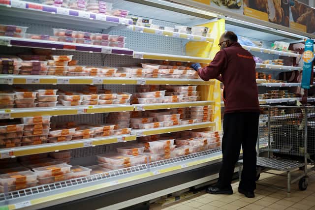 Sainsbury’s has confirmed an above-inflation 5% pay rise for its hourly-paid staff across the UK (Photo: TOLGA AKMEN/AFP via Getty Images)