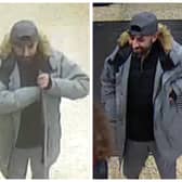 Police are searching for a suspected stalker in Leeds city centre.