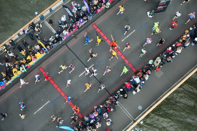 London marathon runners have been warned ahead of the warm weather this weekend.