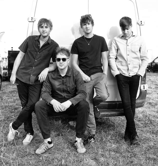 The Sherlocks Kiaran Crook, Alex Procter, Brandon Crook and Trent Jackson