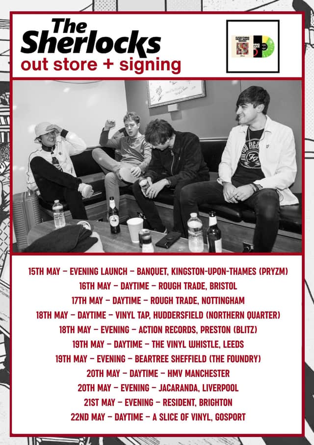 Everything Must Make Sense! in store signings tour May 2025