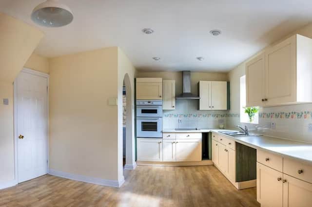The kitchen of the home in Northowram