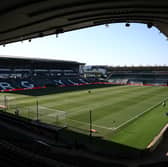 DECISION: On the officials for Leeds United's clash against Plymouth Argyle at Home Park, above.