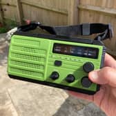 Workhorse:  the Ryichi wind-up radio is compact but could be a lifesaver