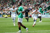 WINNER: Netted by Leeds United star Manor Solomon.