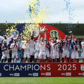 HISTORY MAKERS: Leeds United and Burnley with this season's promotion.