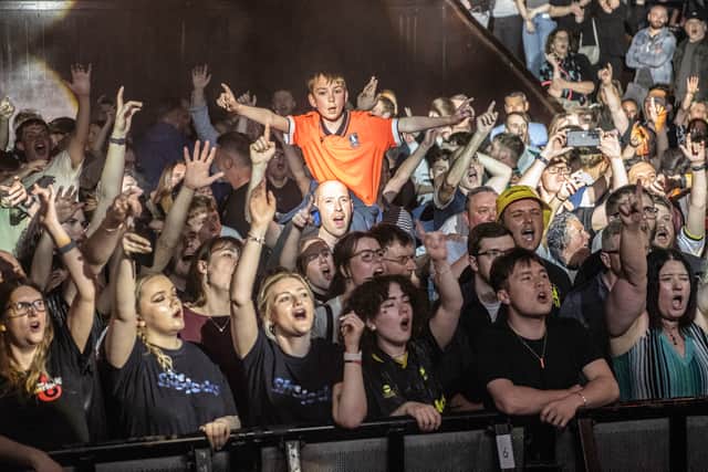 'Yorkshire, Yorkshire', chanted fans of The Sherlocks in between new songs which came thick and fast.