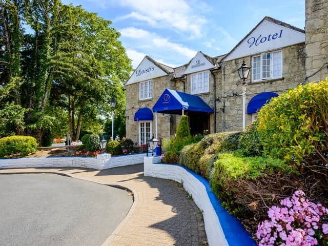 The hotel on Shanklin High Street in the Isle of Wight suited us perfectly