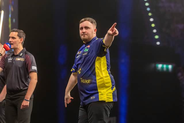 Teenage darts sensation Luke Littler will also be competing at the first direct arena in Leeds tonight.