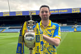 World number one Luke Humphries will be competing at the first direct arena tonight sporting a specially designed Leeds United shirt.