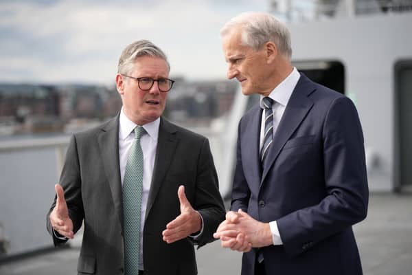 MESSAGES: For Leeds United from Britain's Prime Minister Keir Starmer and Norway's Prime Minister Jonas Gahr Store.