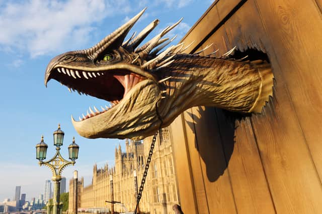 It was designed by Harry Potter filmmaker and animatronic designer Joe Scott