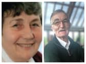 Mavis Robinson (MBE) and Barrie Slatcher are among those who have died in recent weeks 