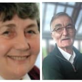 Mavis Robinson (MBE) and Barrie Slatcher are among those who have died in recent weeks 