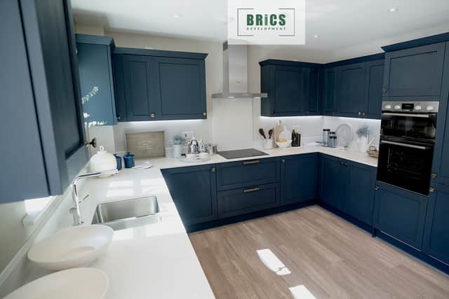 The house's interior is stunning, and can be personalised by the winner