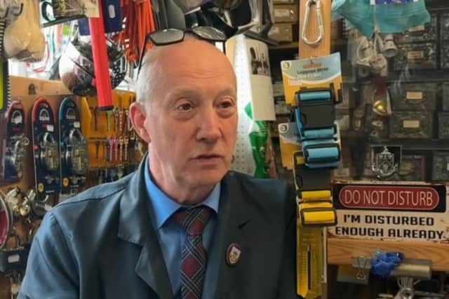 Tony Gill, Dawson Ironmongers, Todmorden.